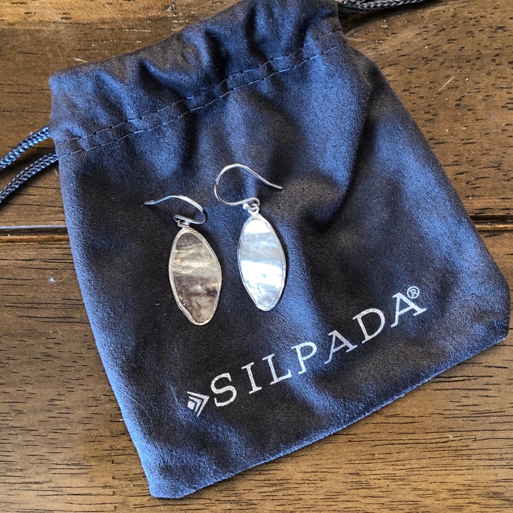 Silpada Sterling Silver Earrings, Israel